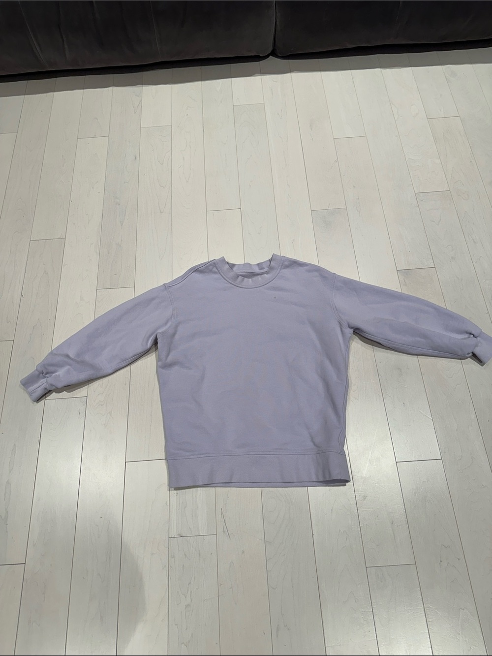 Lululemon Classic Crewneck sweatshirt  in Light Lavender - size small